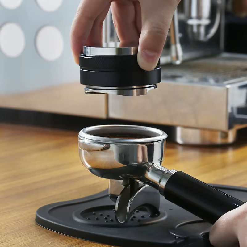 Barista موزع الإسبريسو - مكبس قهوة قابل للتعديل مقاس 51 و58 مم للدك الدقيق
