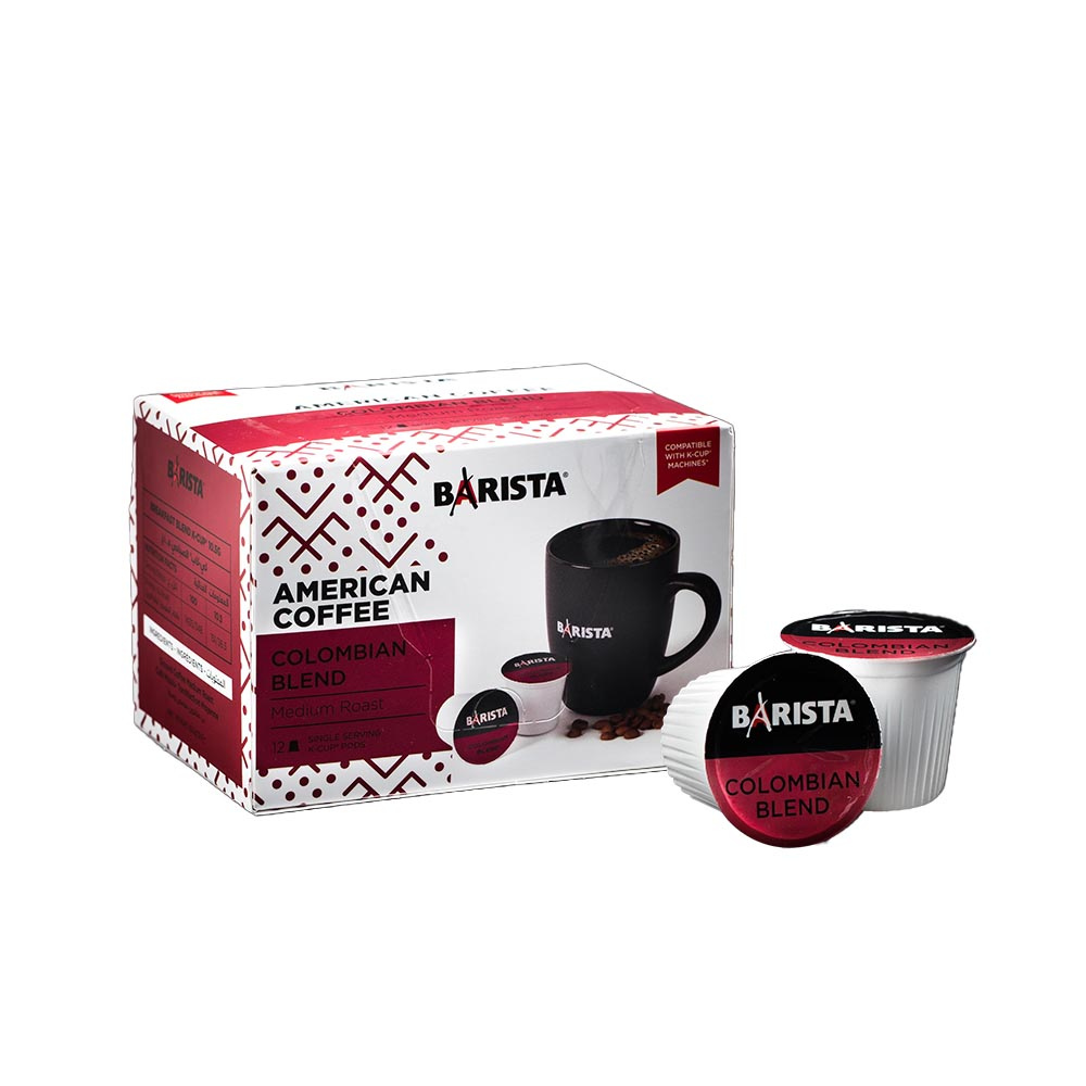Barista K-Cup Colombian Blend - American Coffee 12 Caps/box