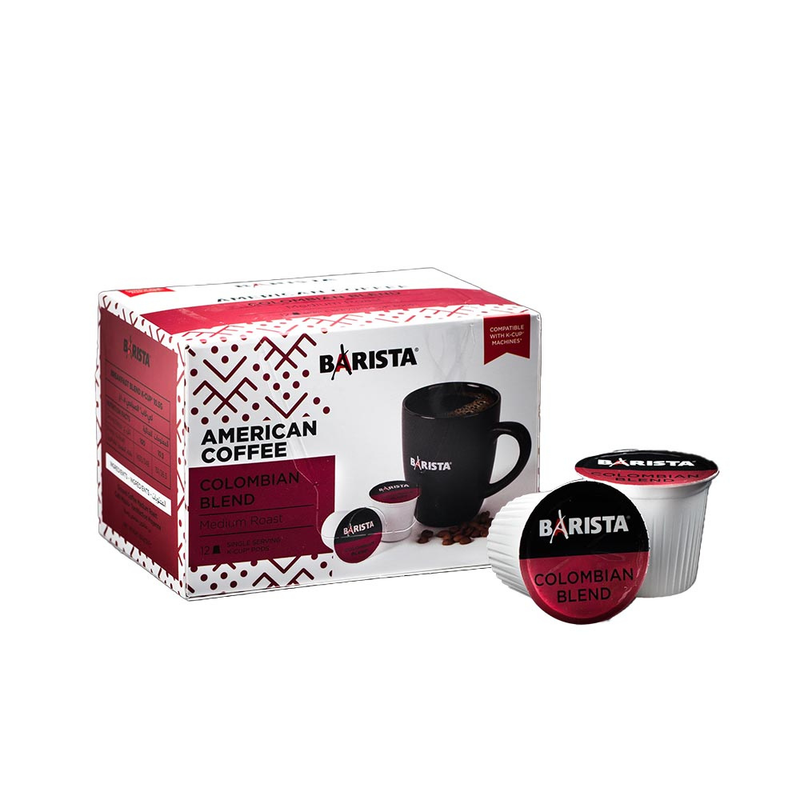 Barista K-Cup Colombian Blend - American Coffee 12 Caps/box