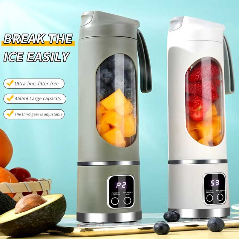 450ml Portable USB Rechargeable Juicer Blender