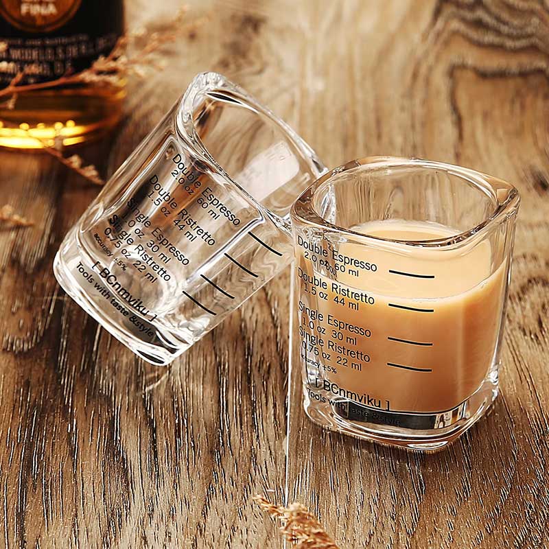 Set of 6 Premium 75ML Crystal Espresso Shot Glass