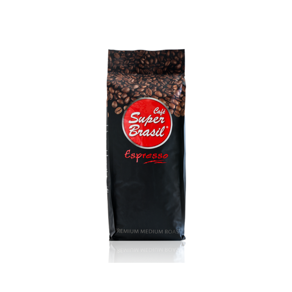 Café Super Brasil Espresso Premium Medium Roasted Beans