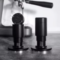 Adjustable Pressure Premium Coffee Tamper, 2-in-1 Barista Tool with WDT Needle (51mm & 58mm)