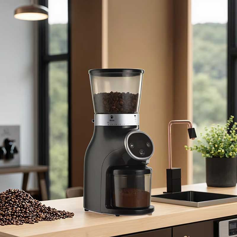 Italian Stainless Steel Electric Coffee Grinder