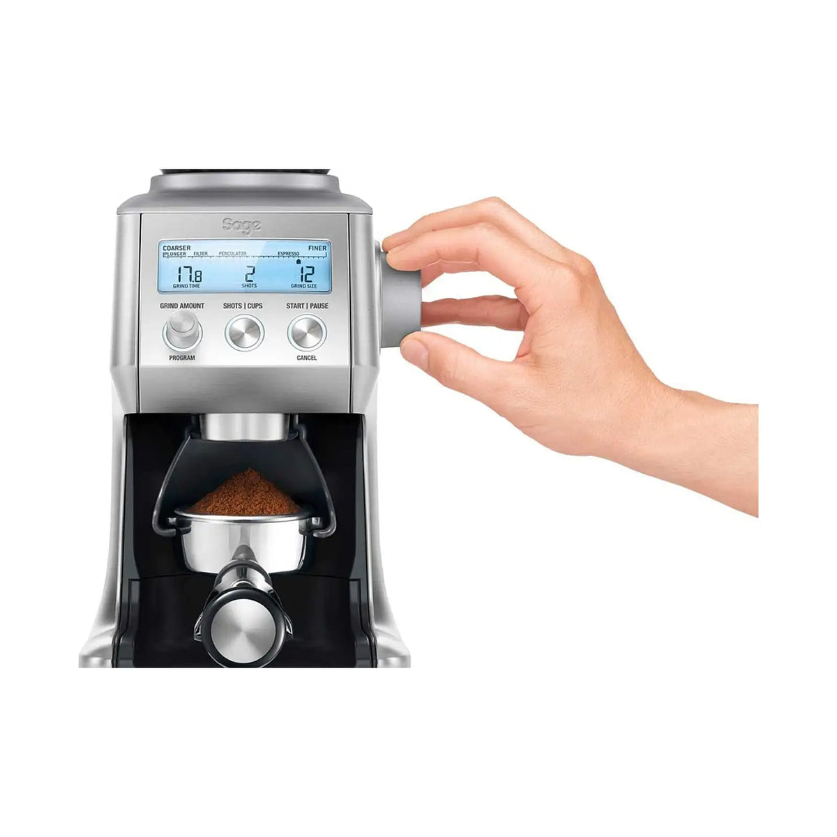 Sage Smart Coffee Grinder Pro 450g Brushed Stainless Steel