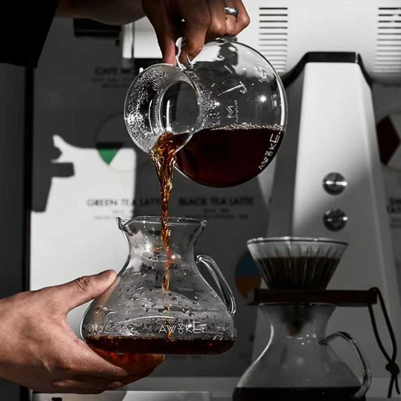 Muvna Borosilicate Glass Pour Over Coffee Server