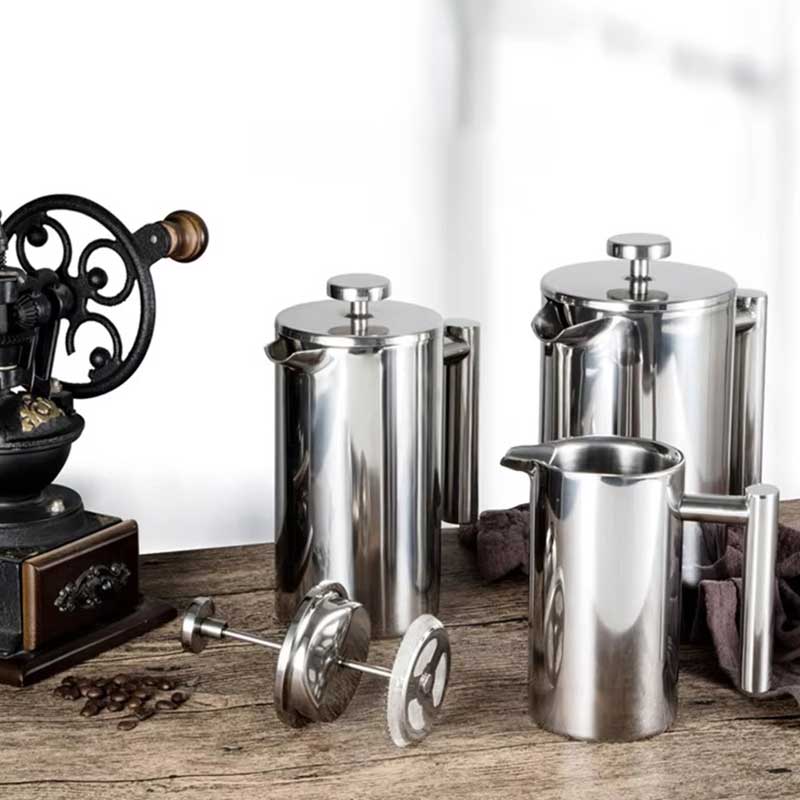 Double Wall Stainless Steel French Press - 350ml