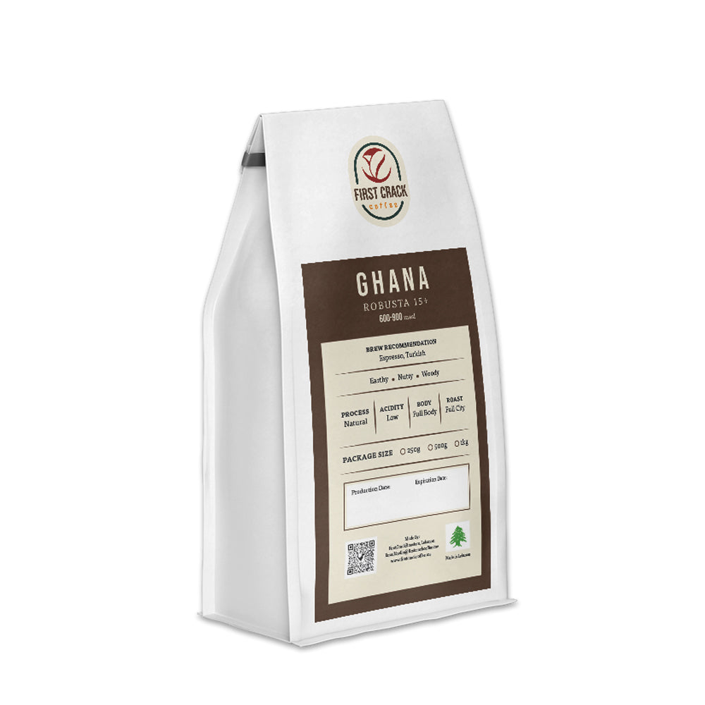 Ghana Robusta Coffee Beans – Strong Body Espresso Blend