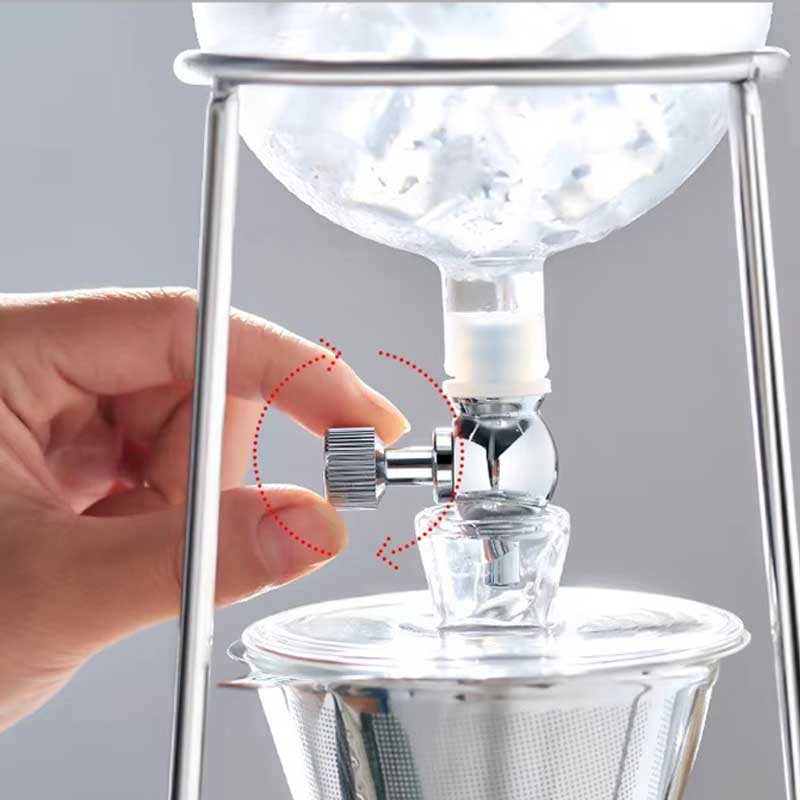 Premium Glass Drip Coffee Tower