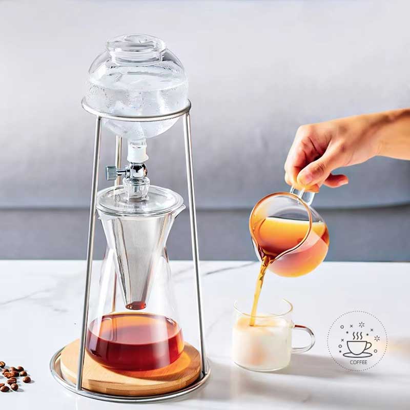 Premium Glass Drip Coffee Tower