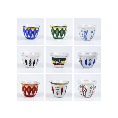 180ml Arabic Cawa Ceramic Coffee Cup