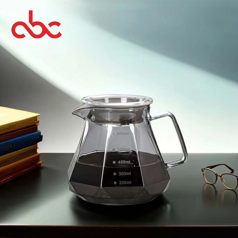 Heat-Resistant Glass Coffee Server – For Pour Over and Drip Coffee lovers