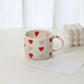 Red Ana Pink Hearts Mug