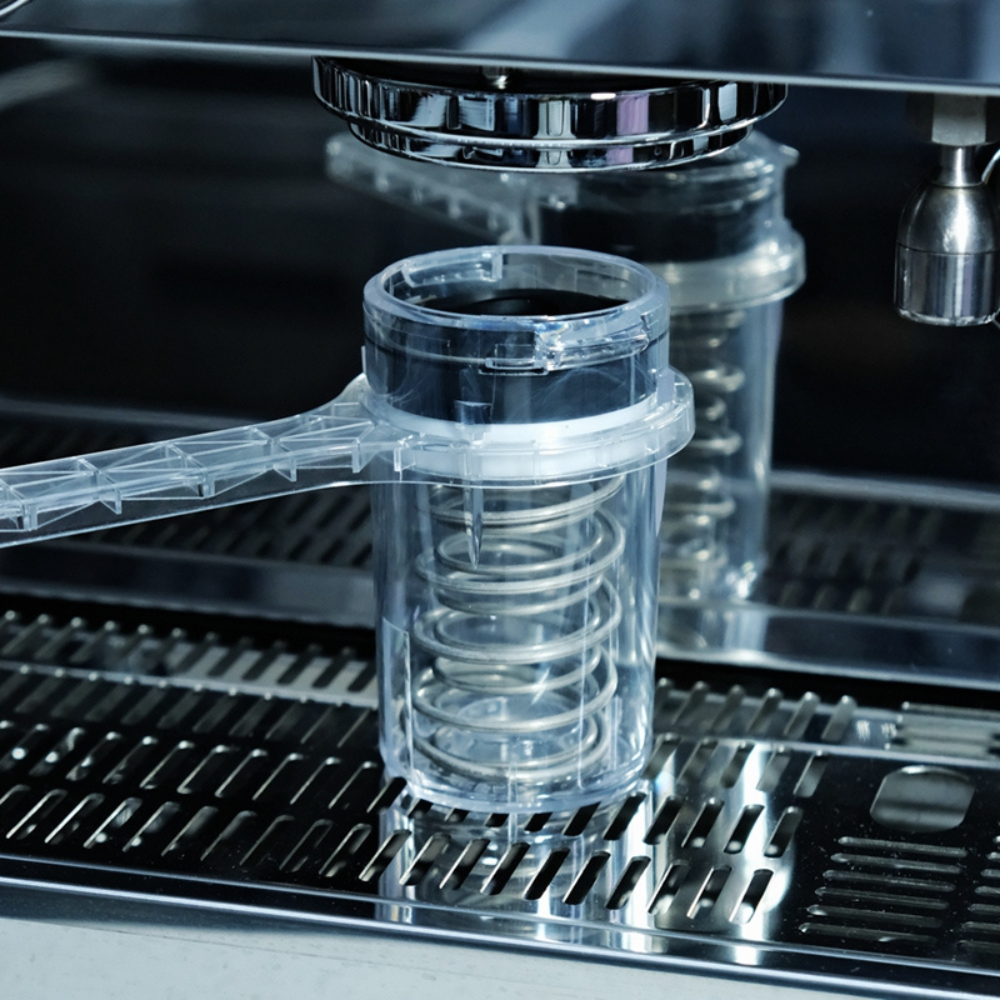 Espresso cleaning machine