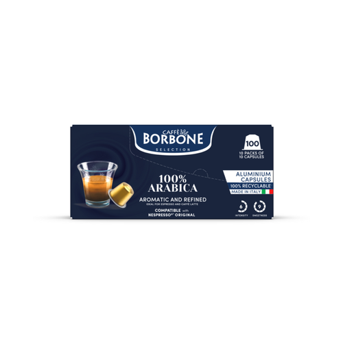 100% Arabica – Aluminum Compatible Capsules