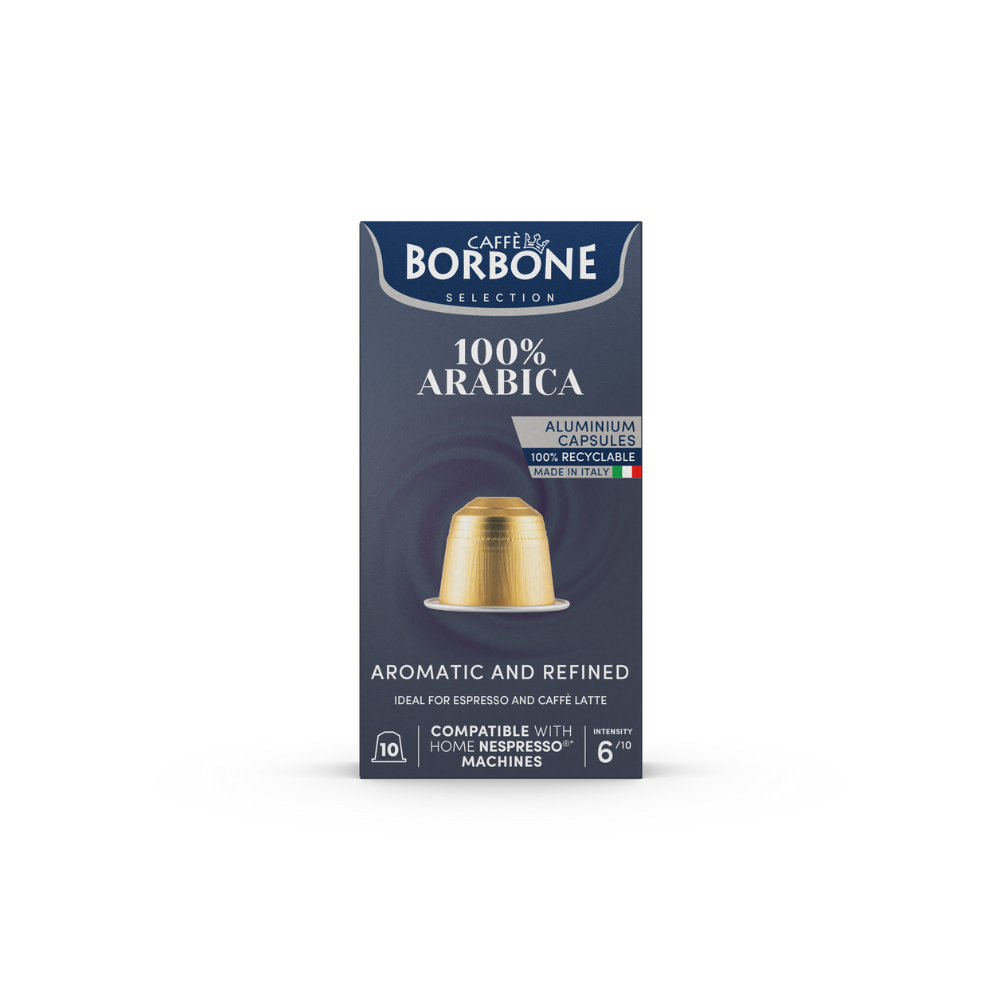 100% Arabica – Aluminum Compatible Capsules