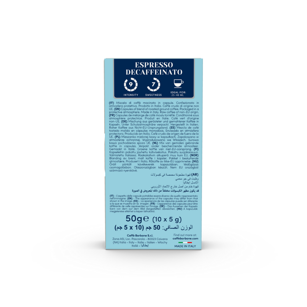 Decaffeinated Blend – Aluminum Compatible Capsules