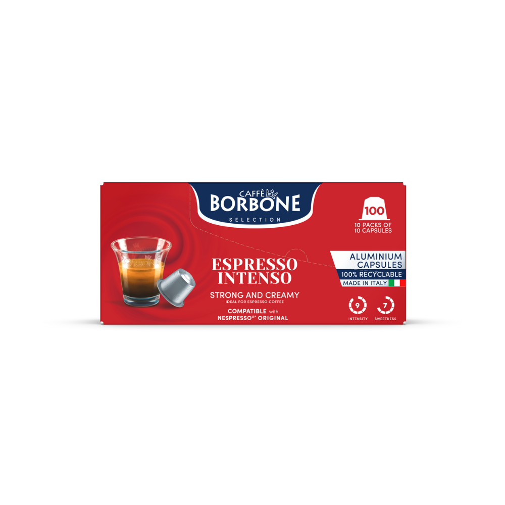 Espresso Intenso – Aluminum Compatible Capsules
