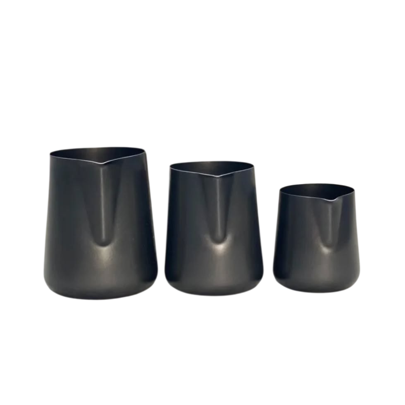 Black matt stainless steel Milk Pitcher