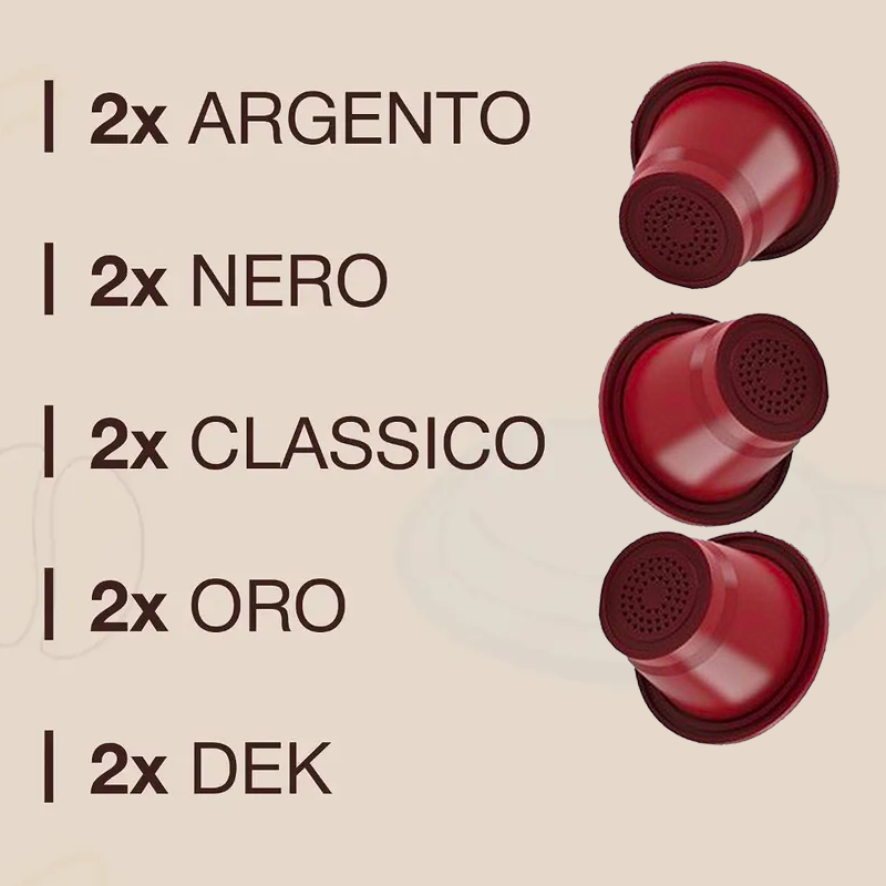 Lollo Caffè Experience Box capsules