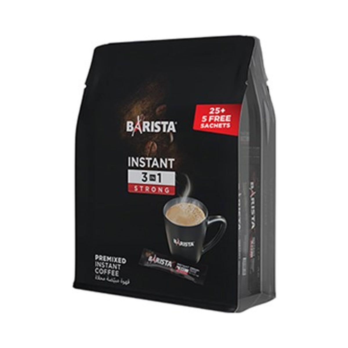 Barista 3in1 Strong - 25+5 Sticks/Bag