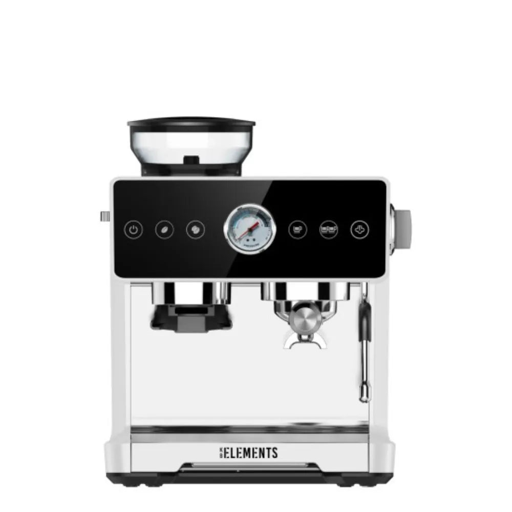 GUSTO FORTE COFFEE MACHINE WITH GRINDER (ELK202CW)