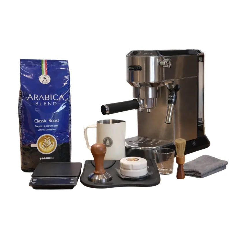 De’Longhi Espresso Machine Bundle – Complete Home Barista Set