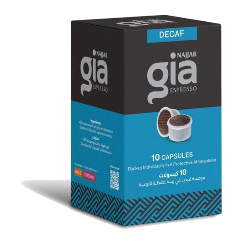 Najjar Gia Decaf 10 Capsules