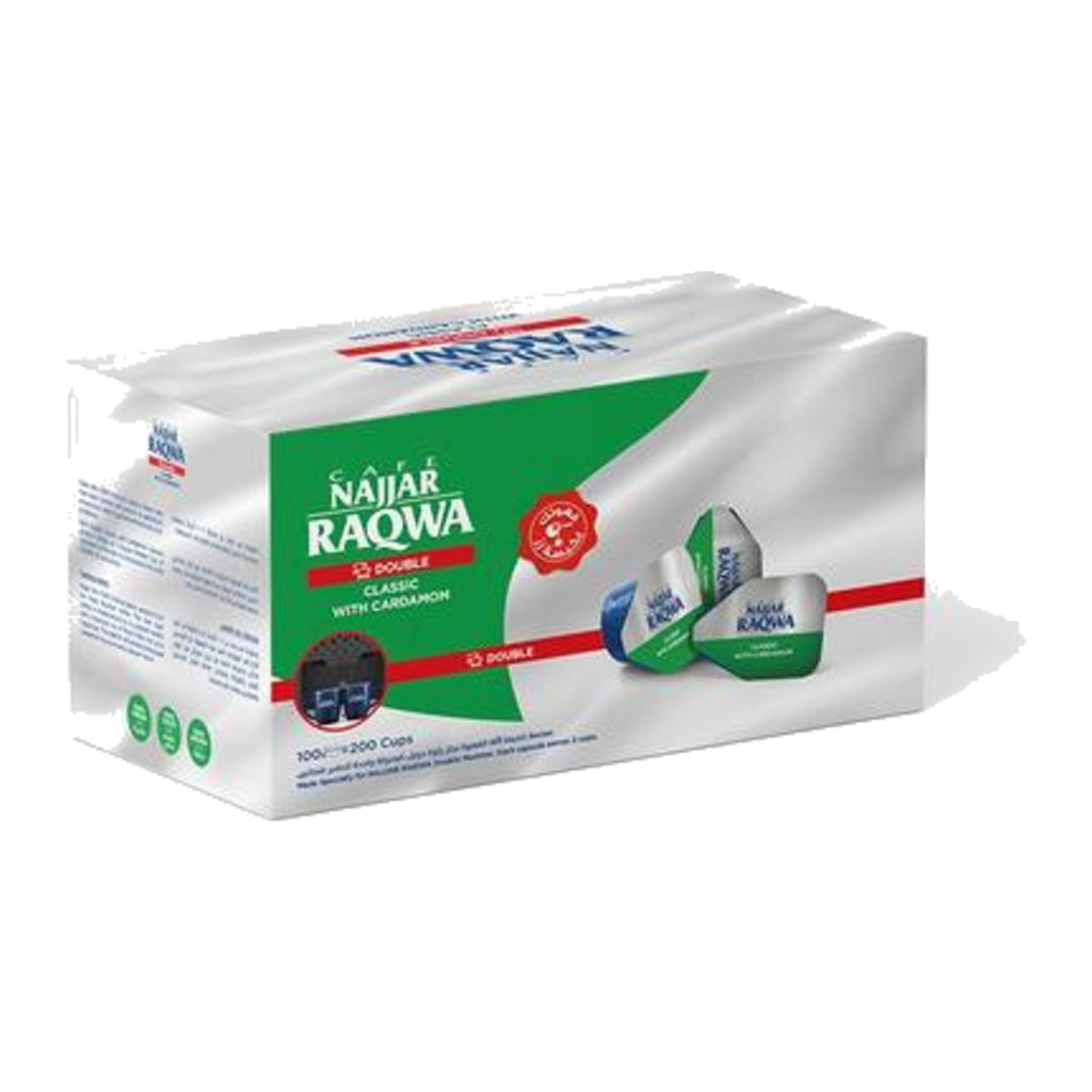 Najjar Raqwa with Cardamom 100 Double Capsules