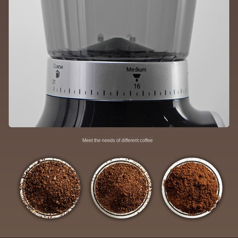 Italian Stainless Steel Electric Coffee Grinder