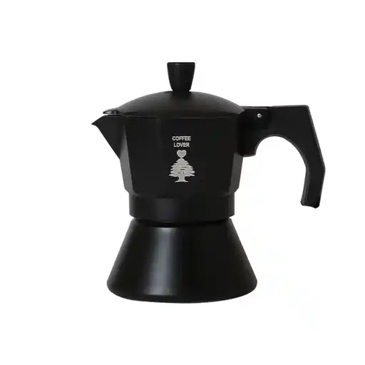 Moka Pot - Black - 6 Cups