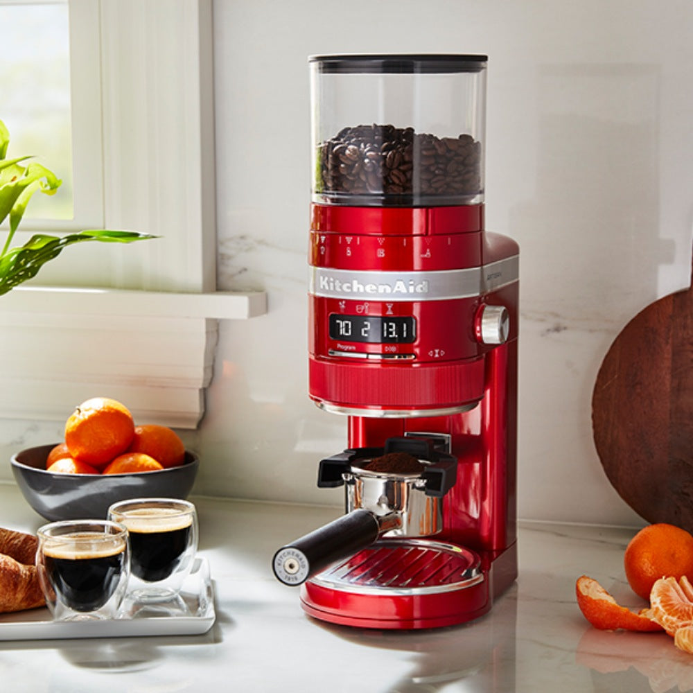 KitchenAid Artisan Burr Coffee Grinder - Candy Apple