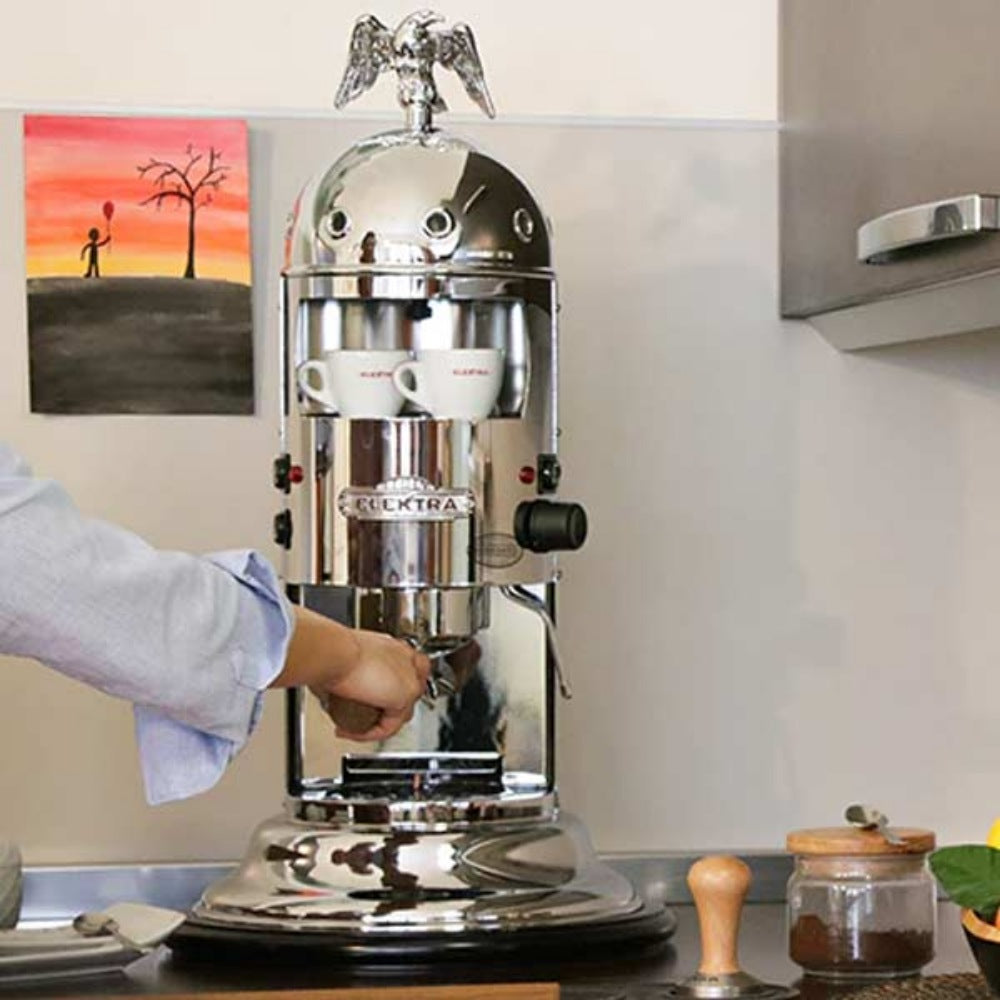 Elektra Mini Verticale Espresso Machine - Chrome