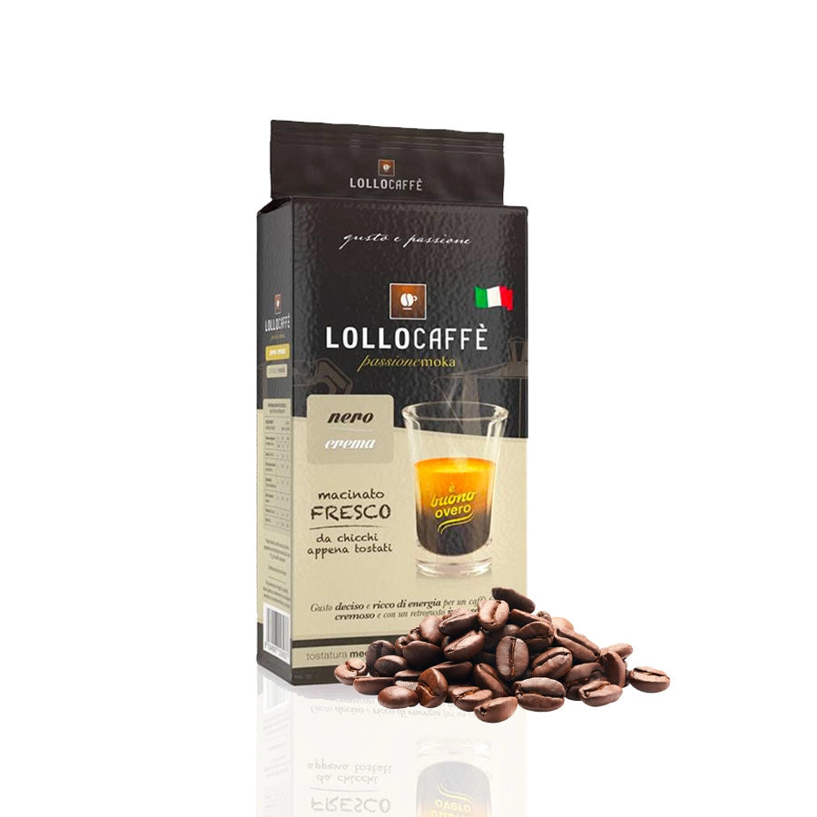 Lollo Caffè PassioneMoka Crema Nero 250g
