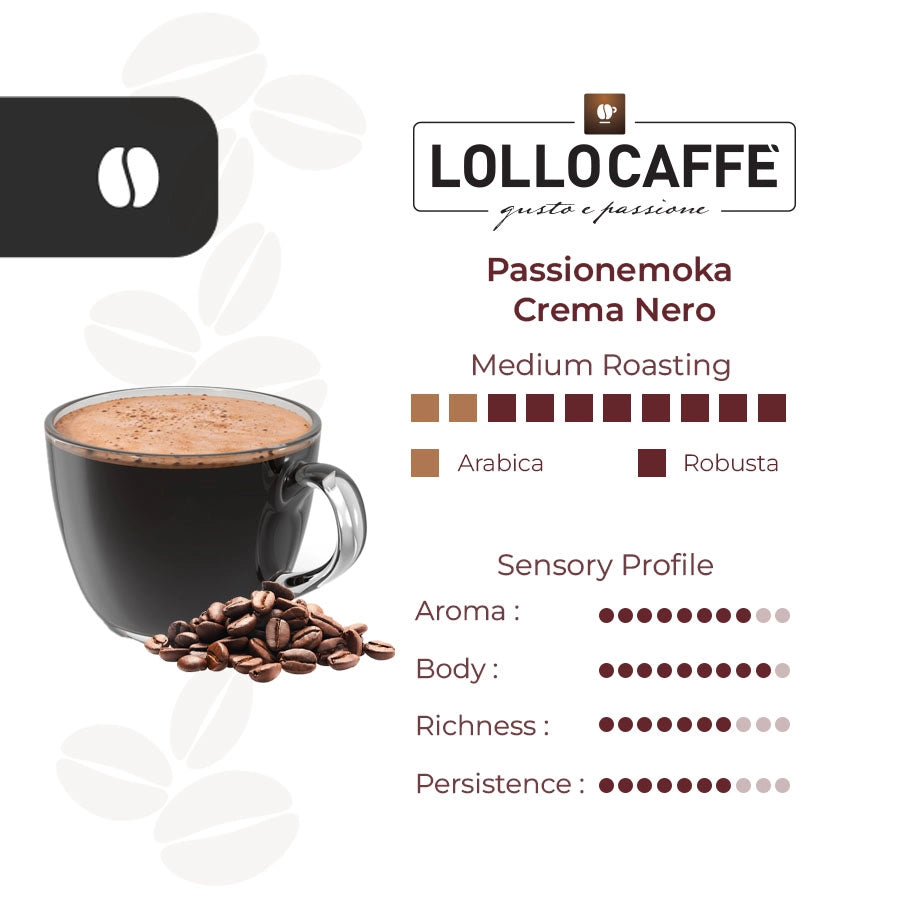 Lollo Caffè Crema Nero info