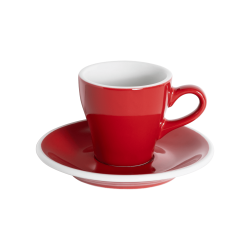 Set of 1 x 80ml Espresso Cup Red