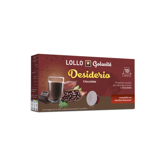 Lollo Caffe Golosite -Desiderio  chocolate Box 
