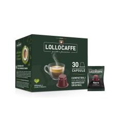 Lollo Caffe PassionEspresso – Nero 1 Box 30 Capsules