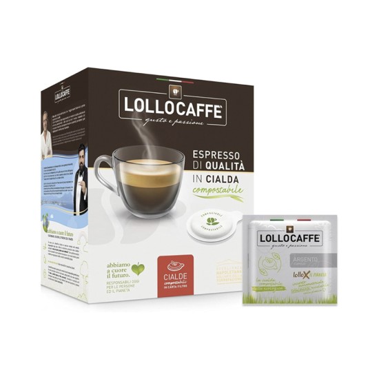 Lollo Caffe – Argento 1 Box 100 Pods