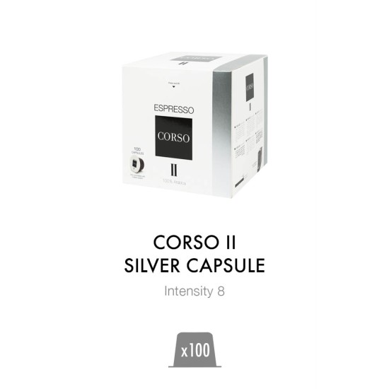SILVER BOX of 100 Capsules