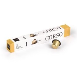 CORSO I Gold Nespresso® Compatible Aluminum Capsule  