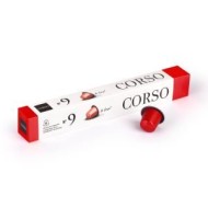 CORSO 9 Red Nespresso® Compatible Aluminum Capsule
