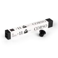 CORSO 11 Black Nespresso® Compatible Aluminum Capsule  