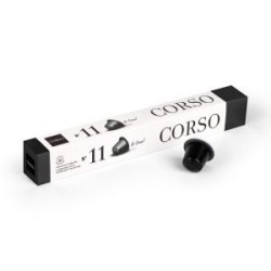 CORSO 11 Black Nespresso® Compatible Aluminum Capsule  