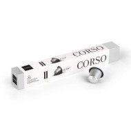 CORSO II Silver Nespresso® Compatible Aluminum Capsule
