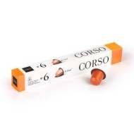 CORSO 6 Orange Nespresso® Compatible Aluminum Capsule