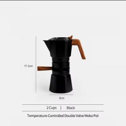 Premium Double Valve Moka Pot
