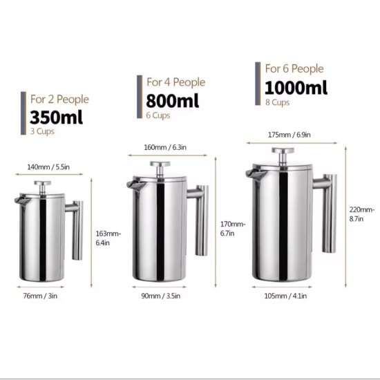 Premium French Press (350 ml)