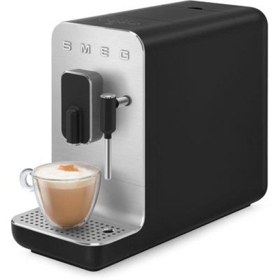 Smeg Espresso Coffee MachineW/SteamAutomatic Black Matt