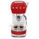 Smeg Manual Espresso Coffee Machine Red 